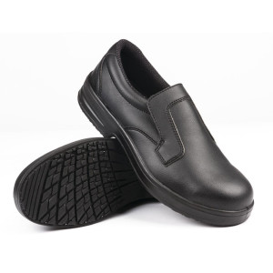 Mocasini za varnost črni - Velikost 40 - Lites Safety Footwear - Fourniresto